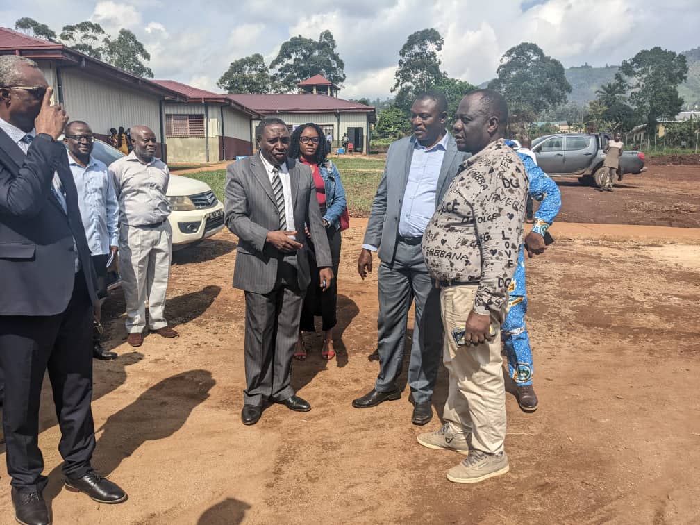 Visit of the Vice-Chancellor and close collaborators at NAHPI Complex